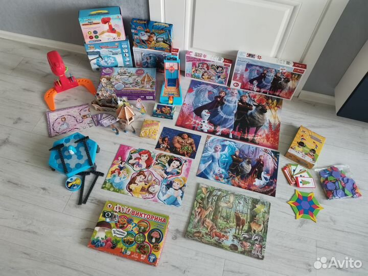 Настольные игры, пазлы