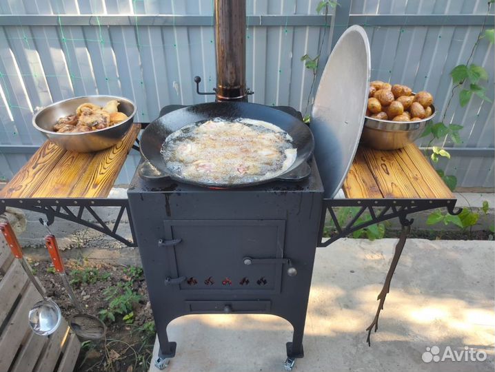 Печь под казан