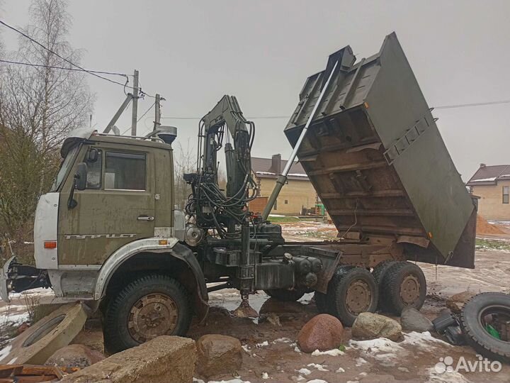 КАМАЗ 4310 с КМУ, 1987