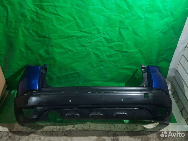 Бампер задний Kaptur синий