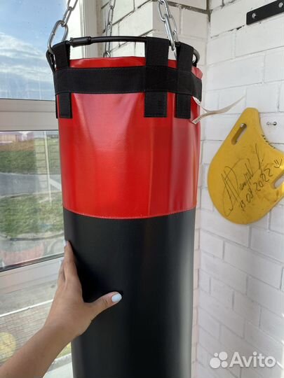 Боксерская груша кожа