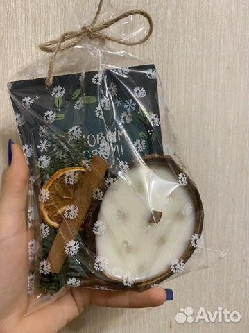 Свечка ручной работы