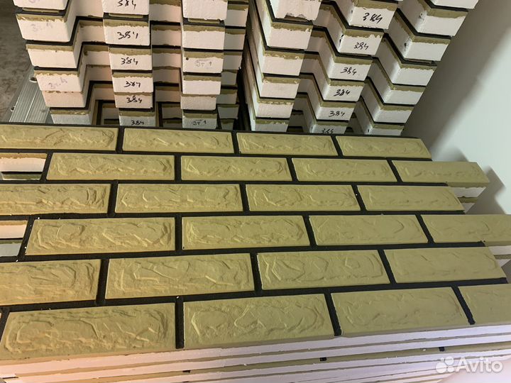 Фасадные панели под кирпич с утеплителем 50 мм