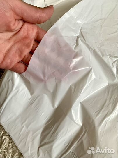 Пакет майка большая 55*44 см новые белые