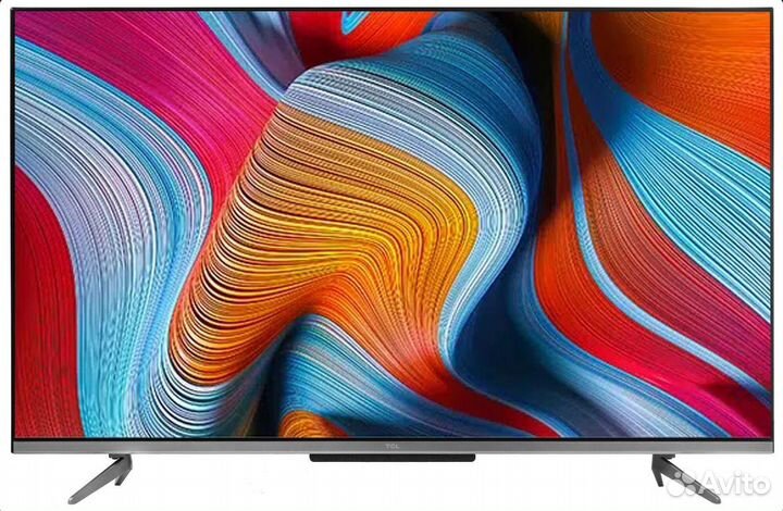 Телевизор LED TCL 43P725G 4K серый