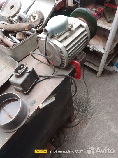 Электродвигатель. СССР. с. войлочным. кругом