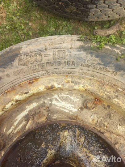 Колеса на мотоблок на телегу бу