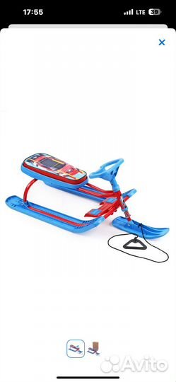 Снегокат Ника кидс спорткар