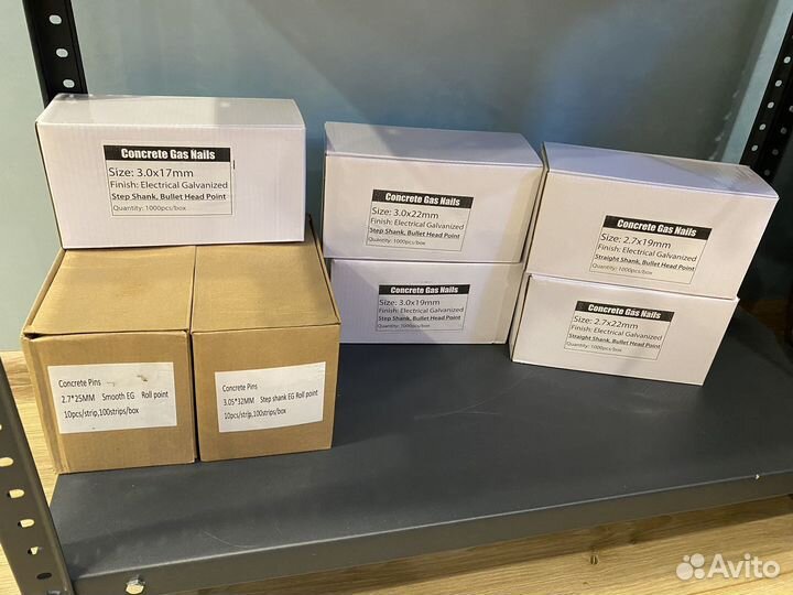 Гвозди для монтажного пистолета кованные Toua