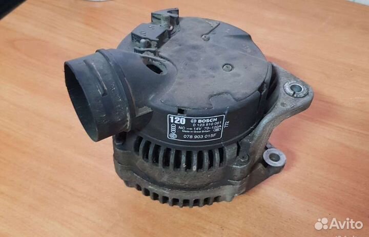 Генератор на Ауди 100 С4 120А