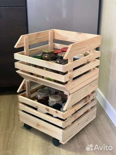 Ящик стеллаж для хранения овощей, фруктов