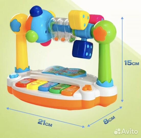 Музыкальная развивающая игрушка пианино