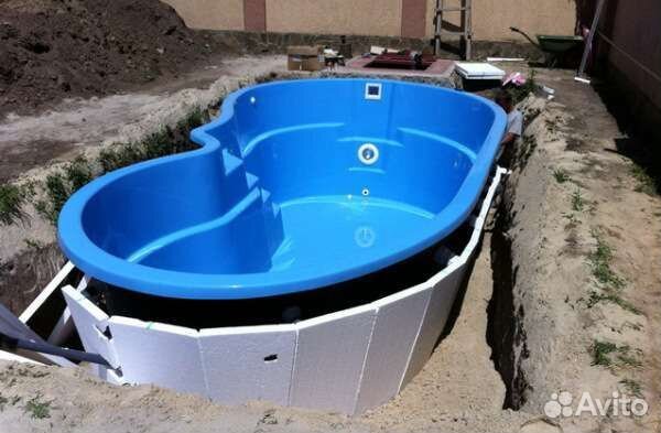 Бассейны, ванны, и водоемы из стеклопластика