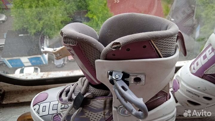 Ролики Re-action 37 р, Roces раздвижные р.30-35