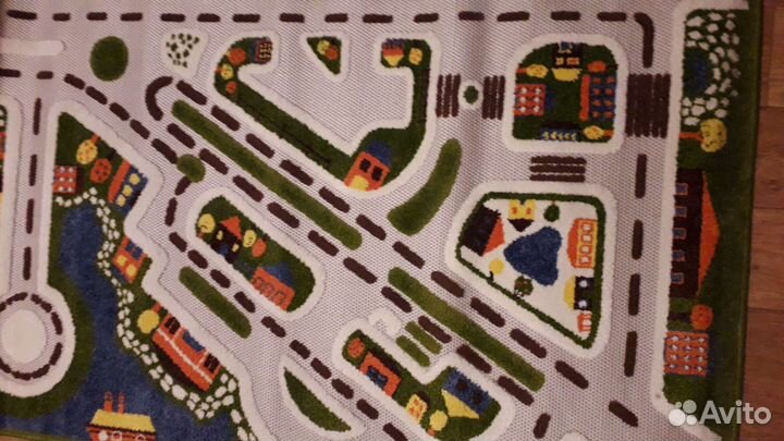 Ковер детский с дорогами