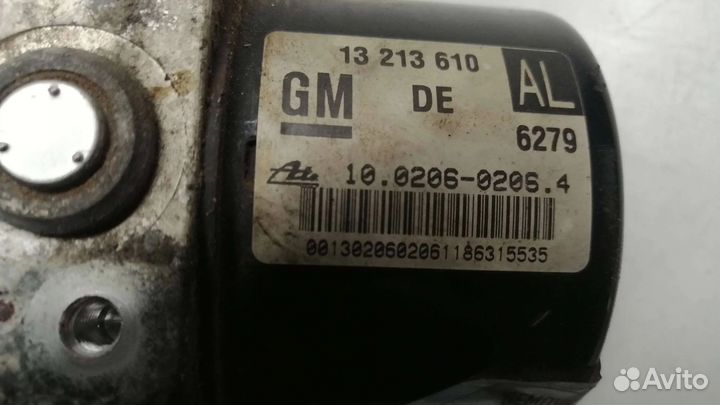 Блок абс 13213610 Opel Astra H 2004-2012 года