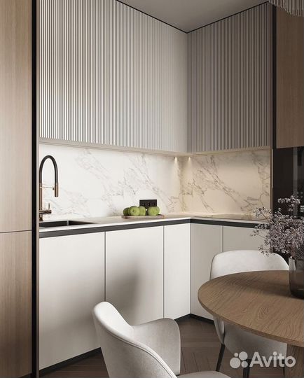 Стильный кухонный гарнитур