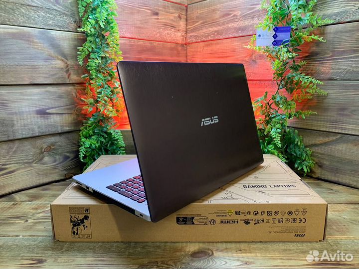 Игровой ноутбук Asus Core i7/GTX/8gb/SSD/HDD