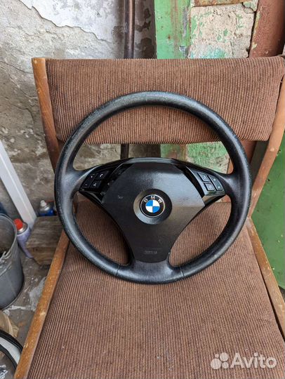 Руль bmw e60 дорест