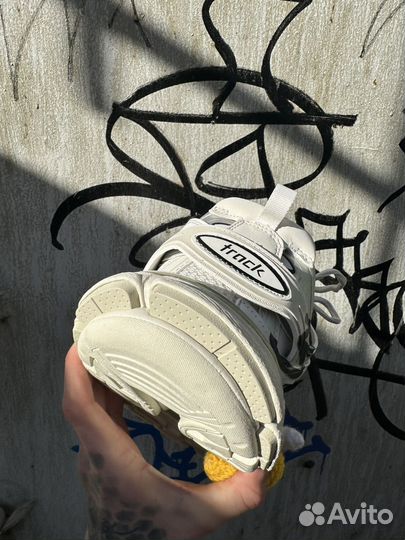 Balenciaga Track 1.0 White BG Graffiti Print