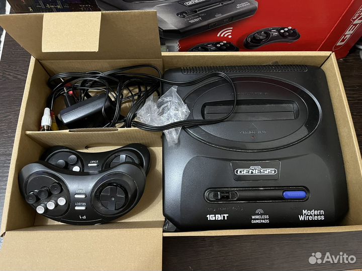 Retro Genesis 16 Bit Modern Wireless + 300 игр