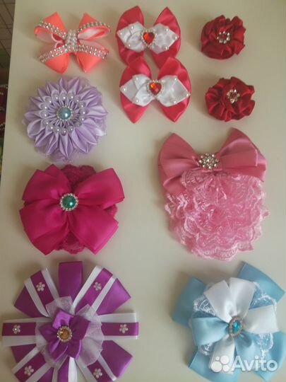 Заколочки,ободки,повязки,украшение на шапочки