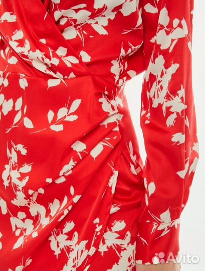 Платье атласное Zolla