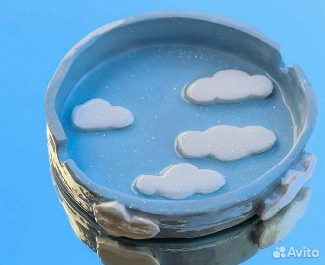 Тарелочки из глины