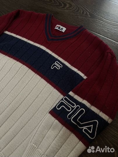 Fila vintage(оригинал) кофта свитшот свитер