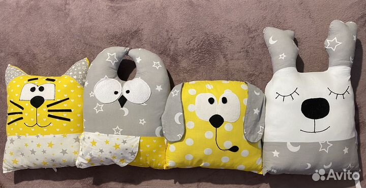 Бортики в кроватку