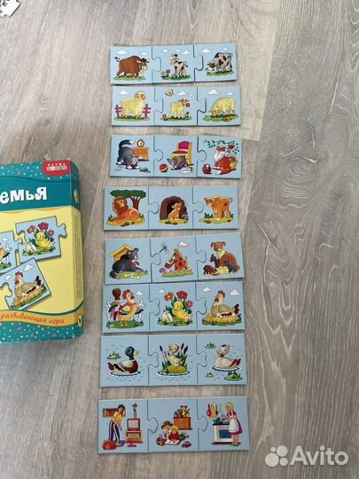 Пазлы. Игры для детей 3-6 лет