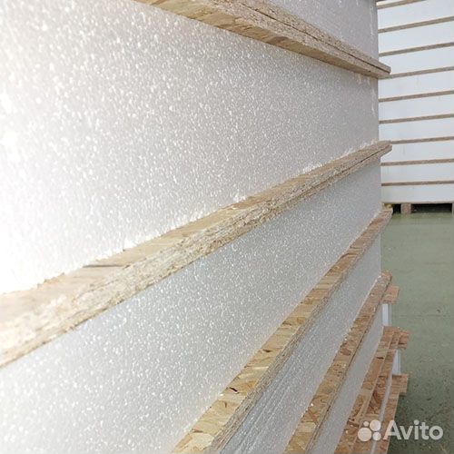 SIP панели 2500Х625Х68 мм