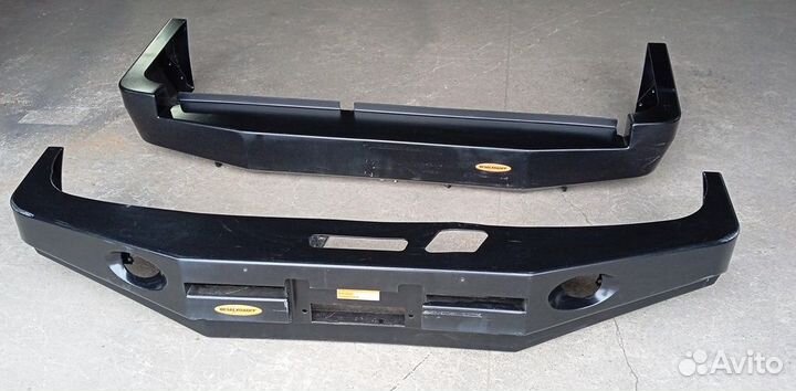 Бамперы силовые (комплект) Toyota Land Cruiser 80