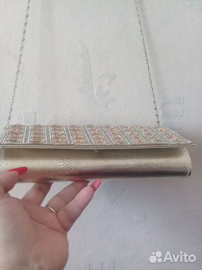 Золотой клатч