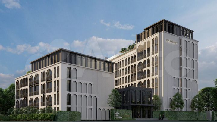 2-к. квартира, 45,3 м² (Таиланд)