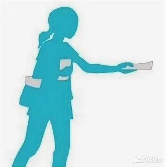 Промоутер раздача листовок