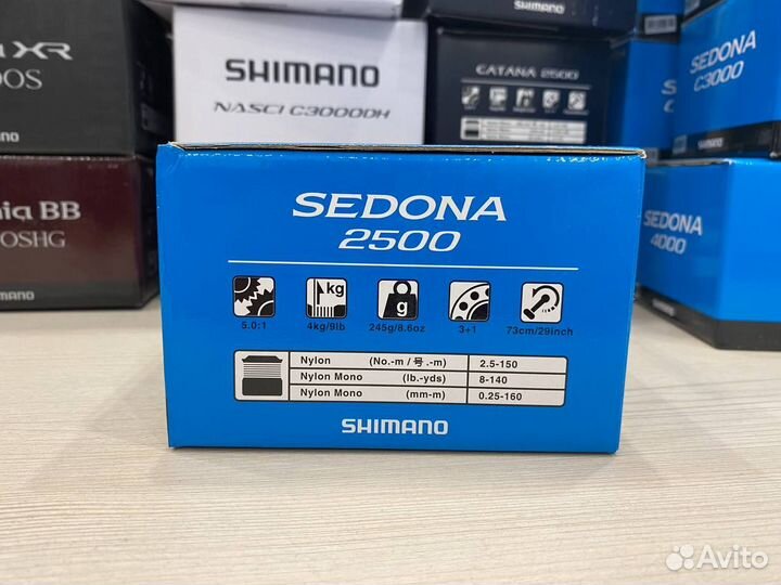 Катушка Shimano Sedona 2500 FI