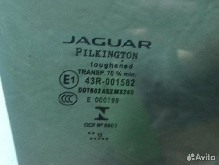 Стекло двери заднее правое Jaguar Xf X250