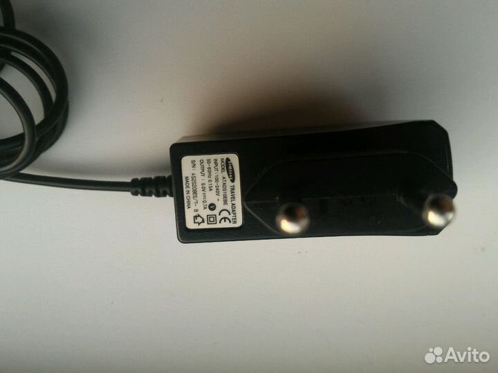 Оригинальное зарядное устройство на samsung