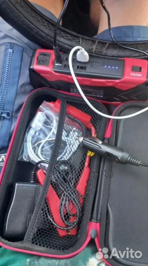 Пусковое устройство бустер для запуска авто