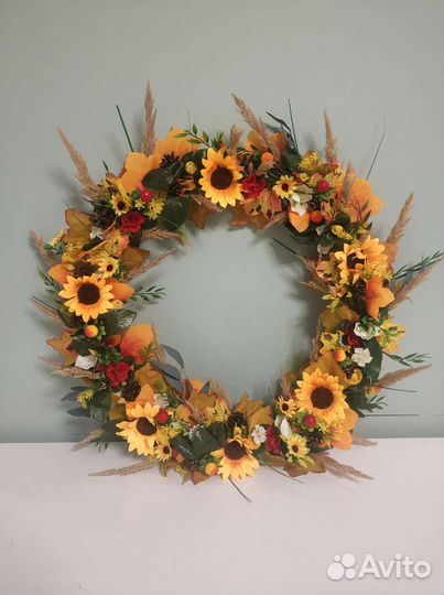 Венок интерьерный