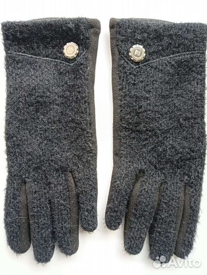 Перчатки жен из овечьи шерсти