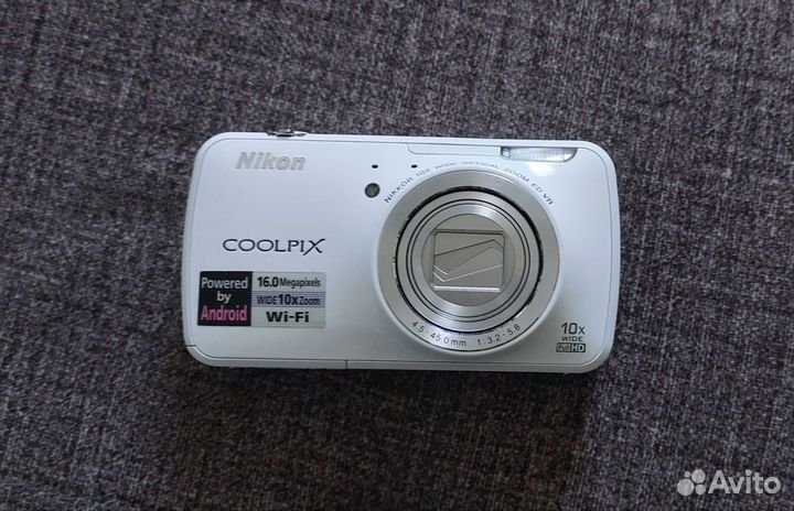 Компактный фотоаппарат nikon Coolpix S800c