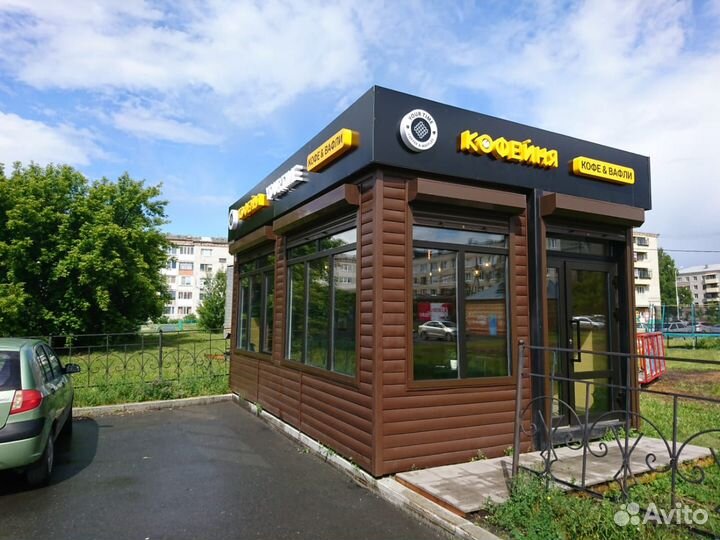 Павильон Coffee&Waffles на 20м2. Откроем за 1 мес