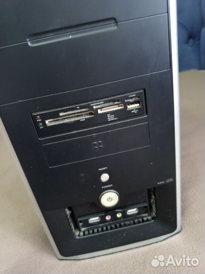 Системный блок с монитором