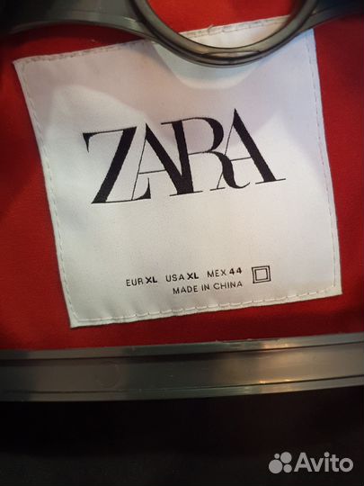 Пуховик zara мужской