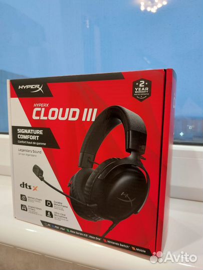 Игровые наушники hyperx Cloud III