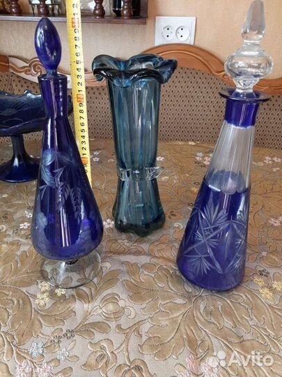 Ваза Чехословакия. Фруктовница СССР