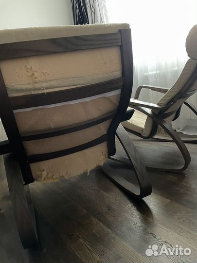 Кресло качалка поэнг IKEA