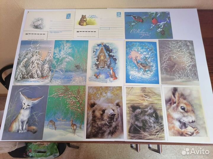 Открытки Искринская, Исаков, Четвериков, Манилова